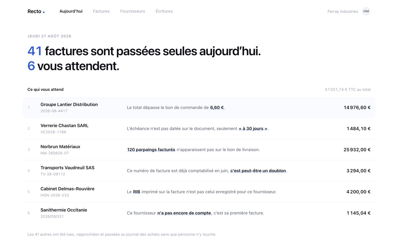 Ce qui attend une décision, et pourquoi